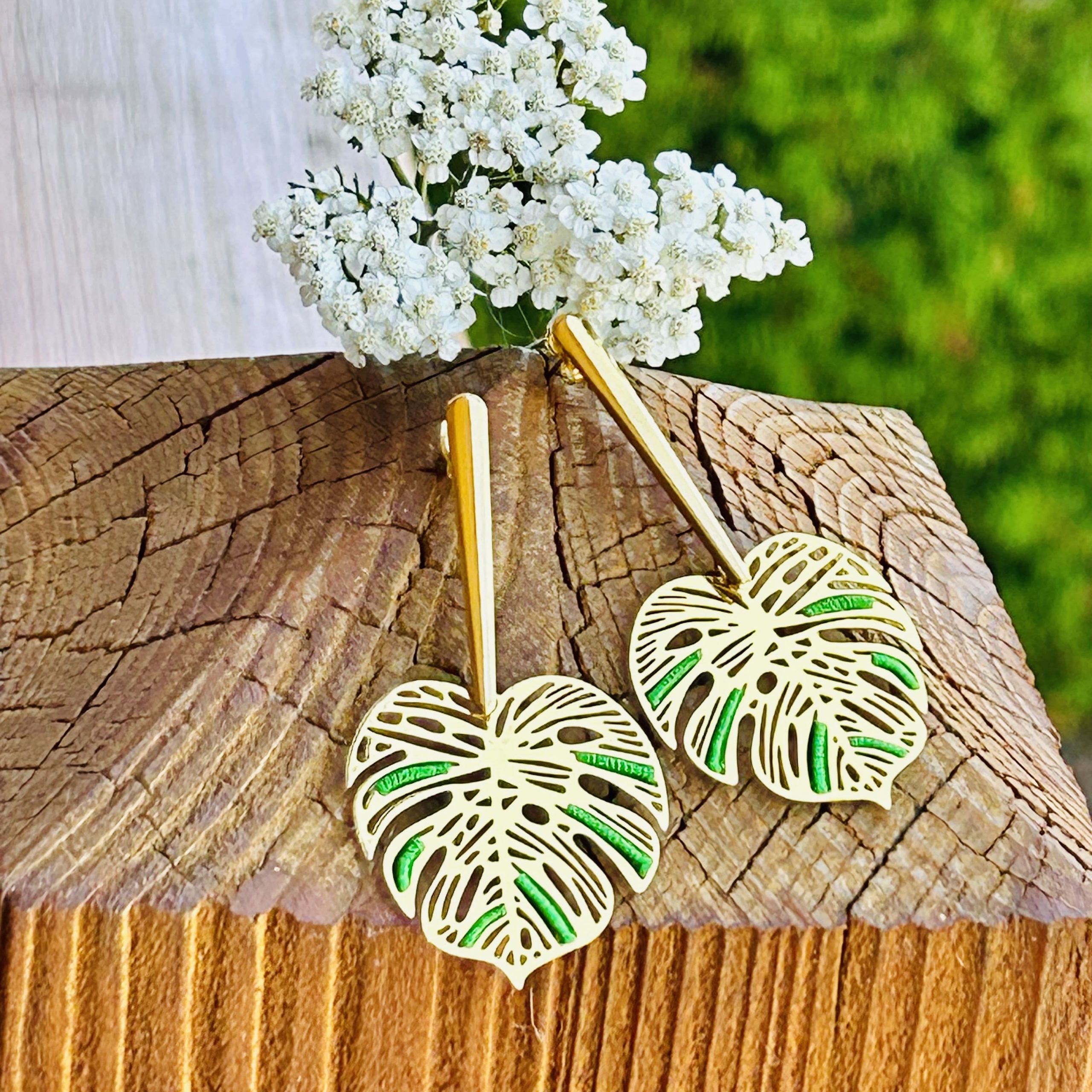 Elegance tropicale verte1