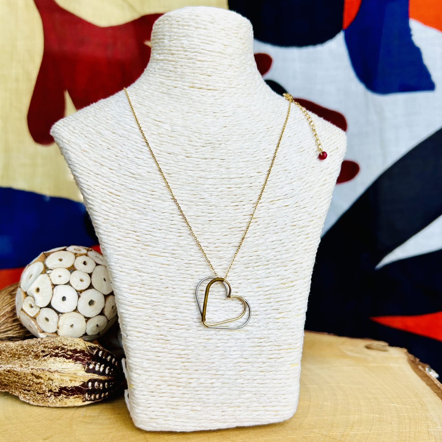 Collier La vie, le coeur, l’amour