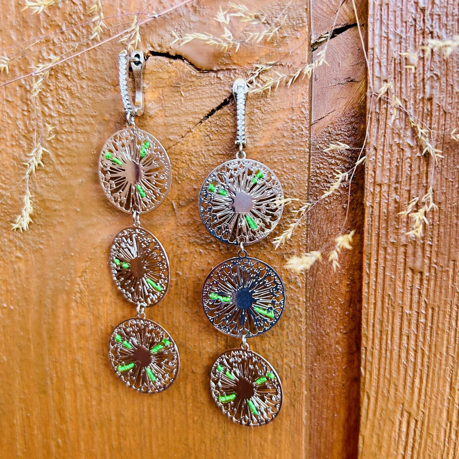 BO Florion d’or argenté vert