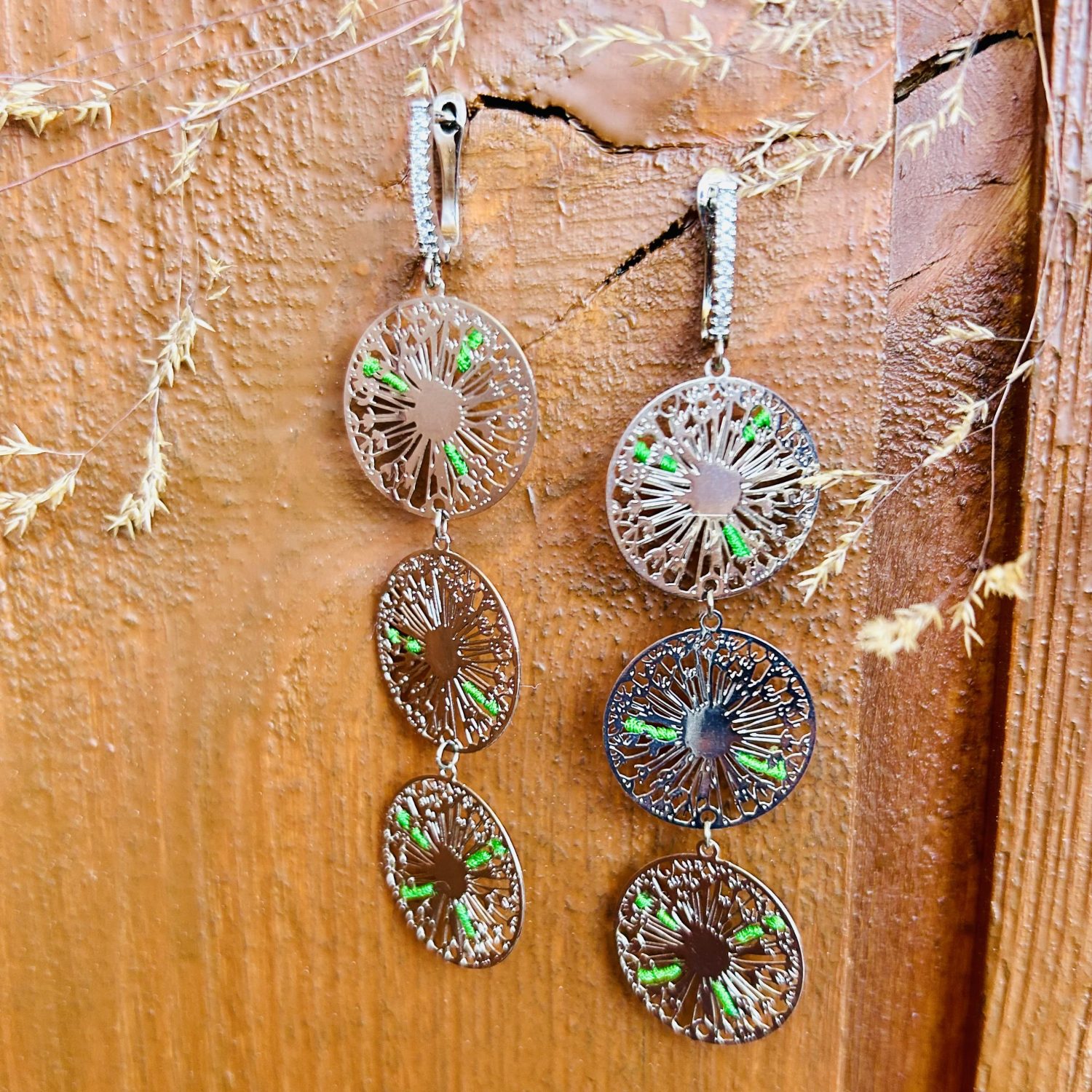 BO Florion d’or argenté vert