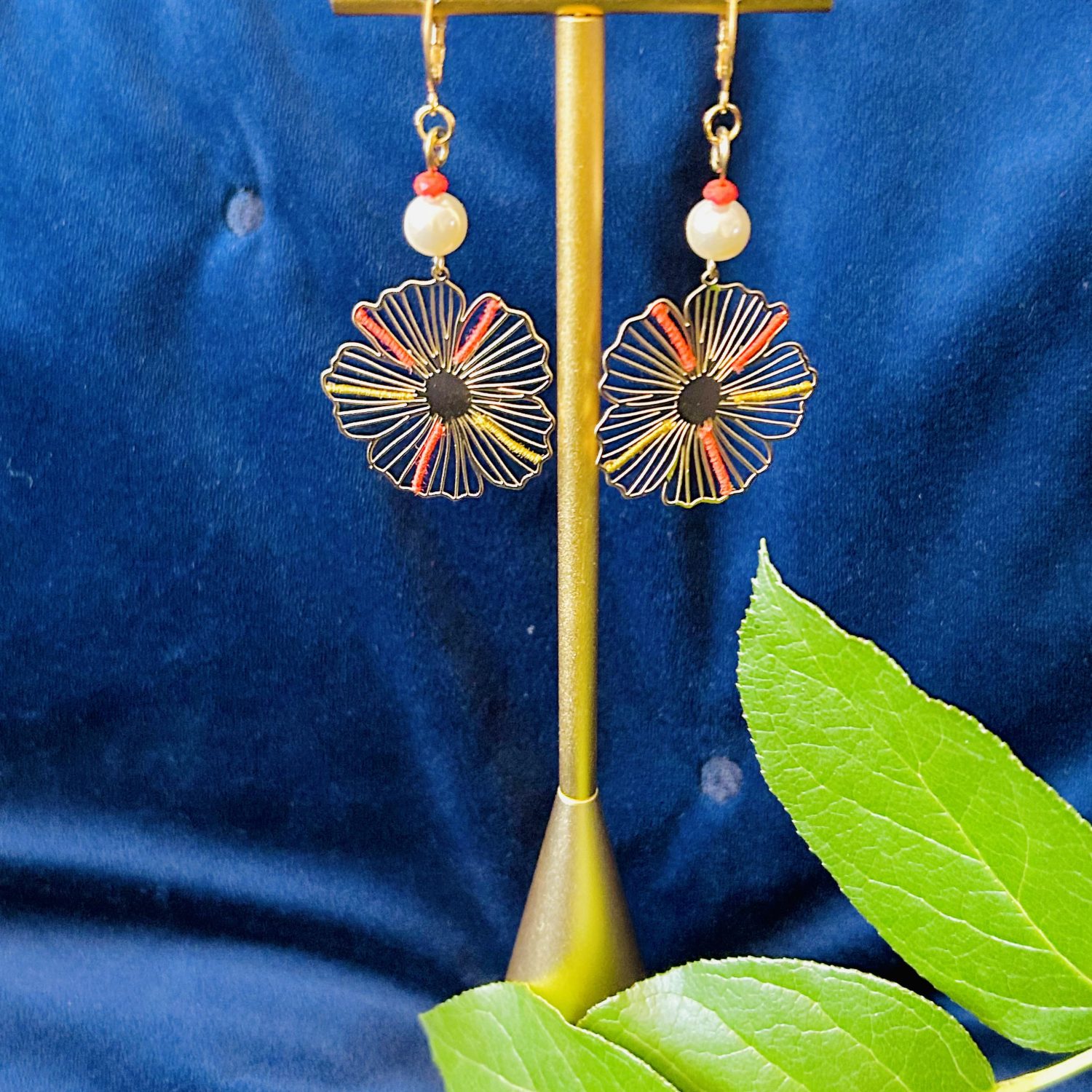 BO Fleur ensoleillée – orange et jaune