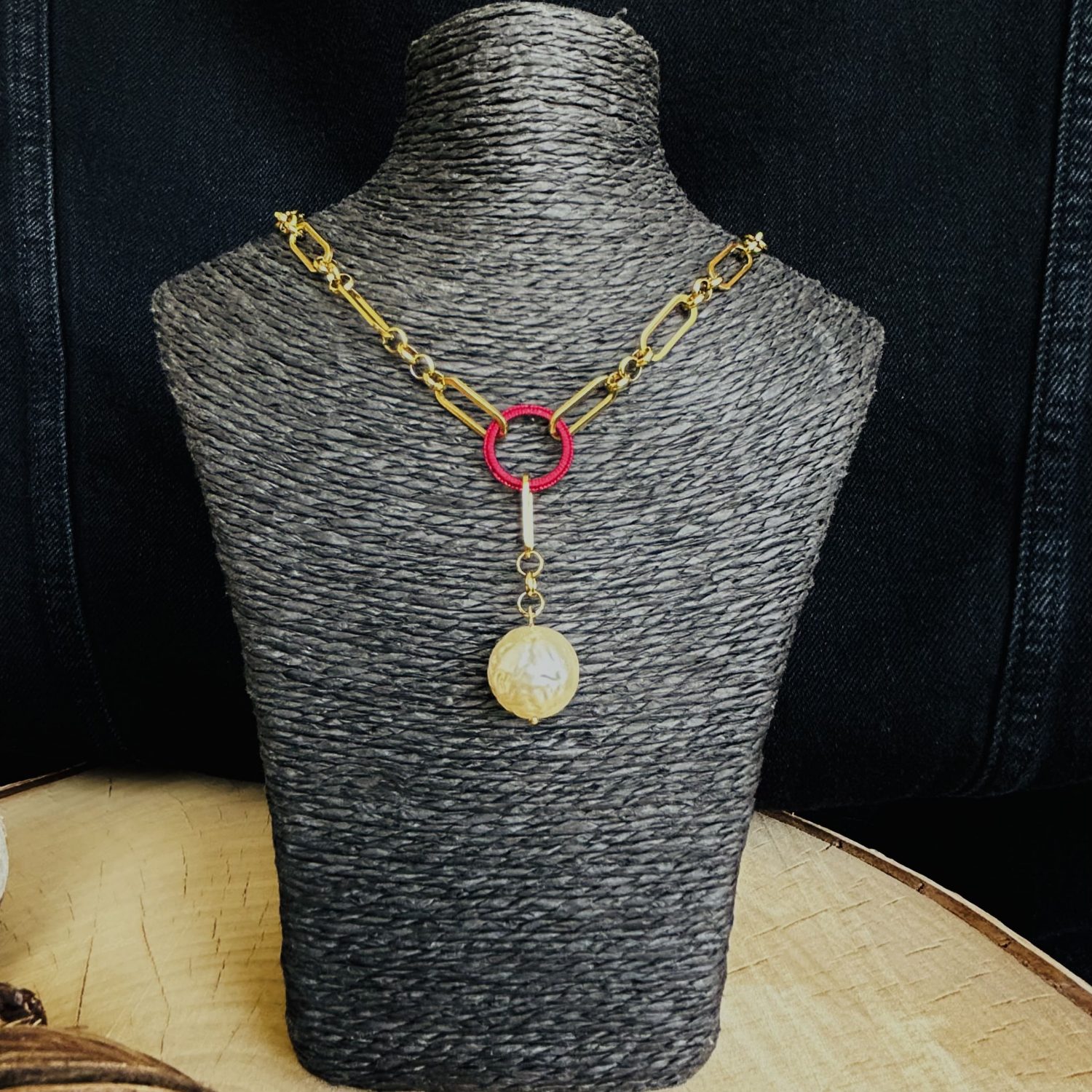 Collier Rêverie dans une palmeraie