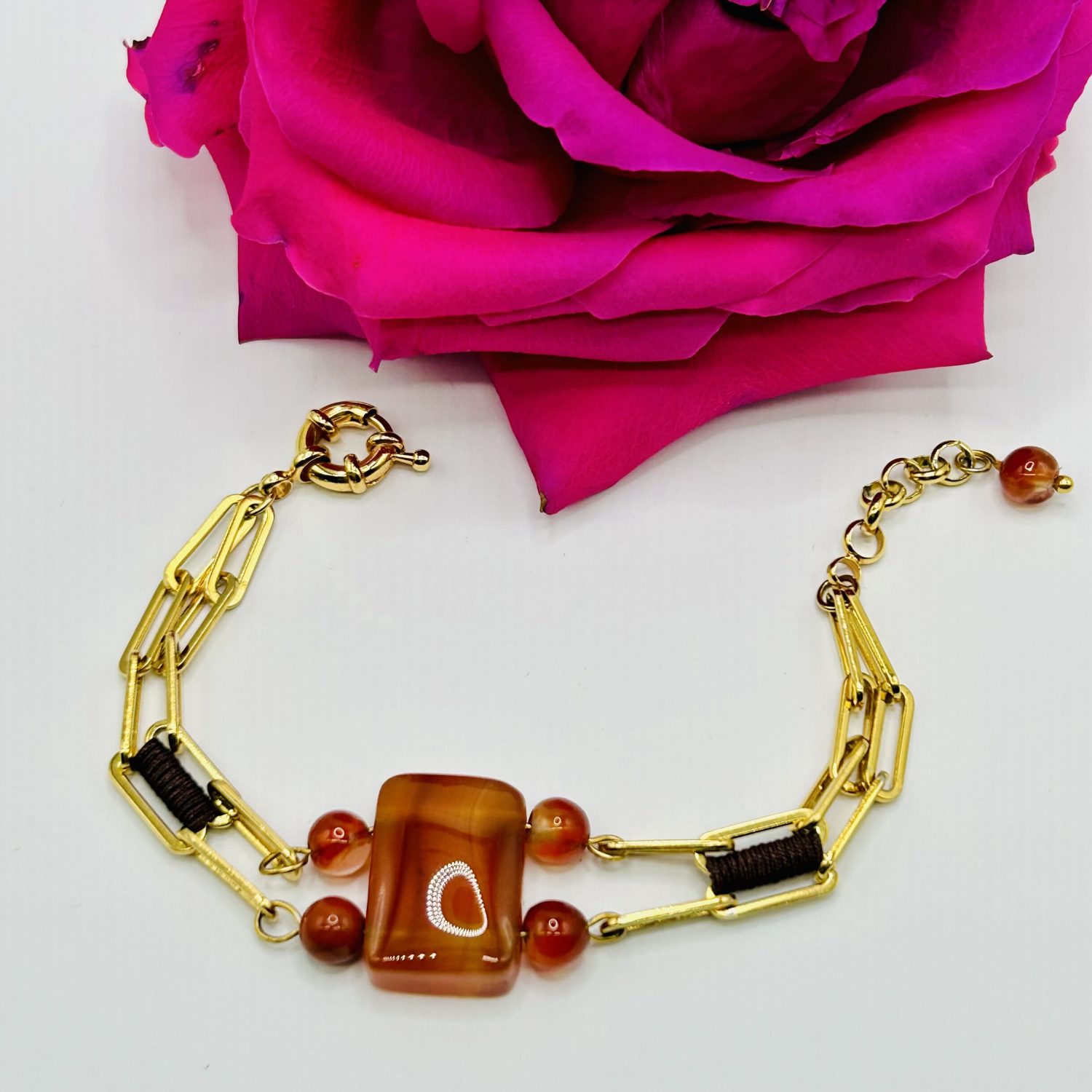 Bracelet Double Geometrie