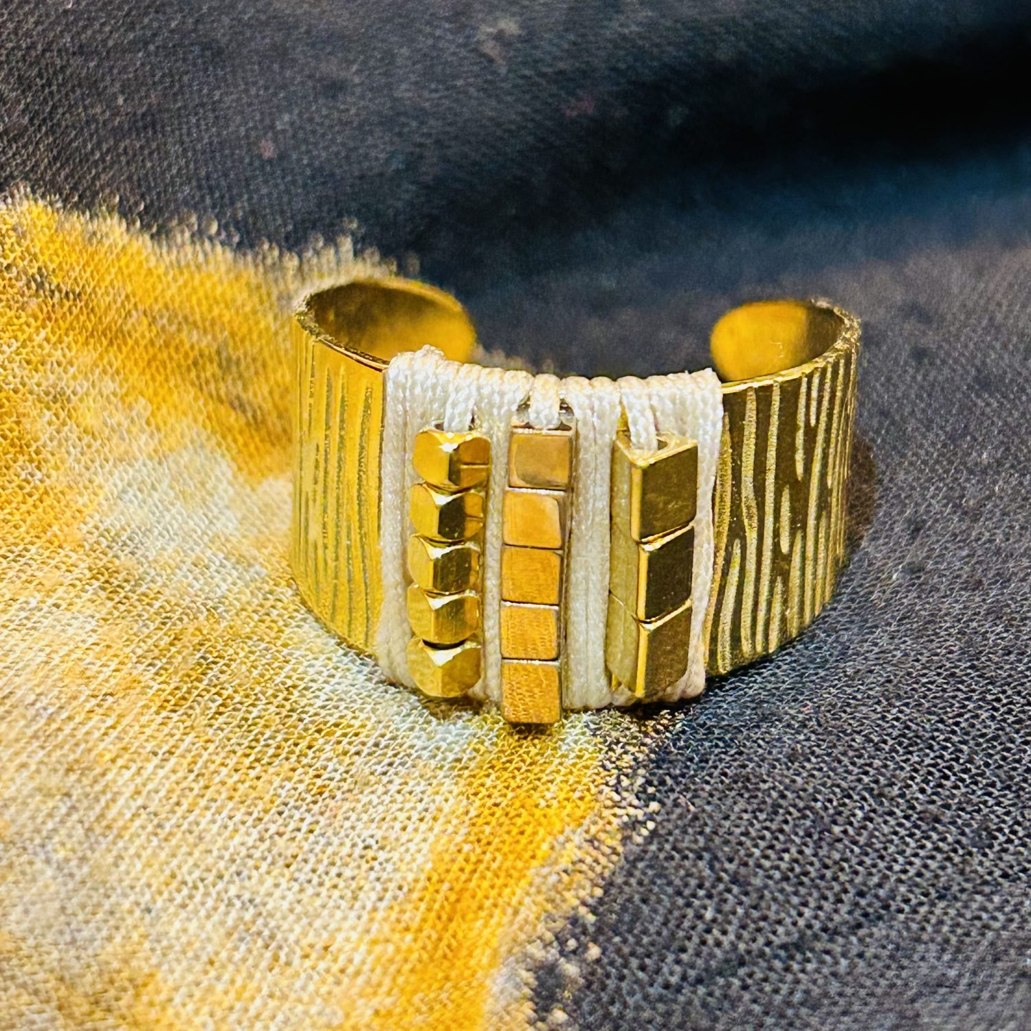 Bague Jeu géométrique