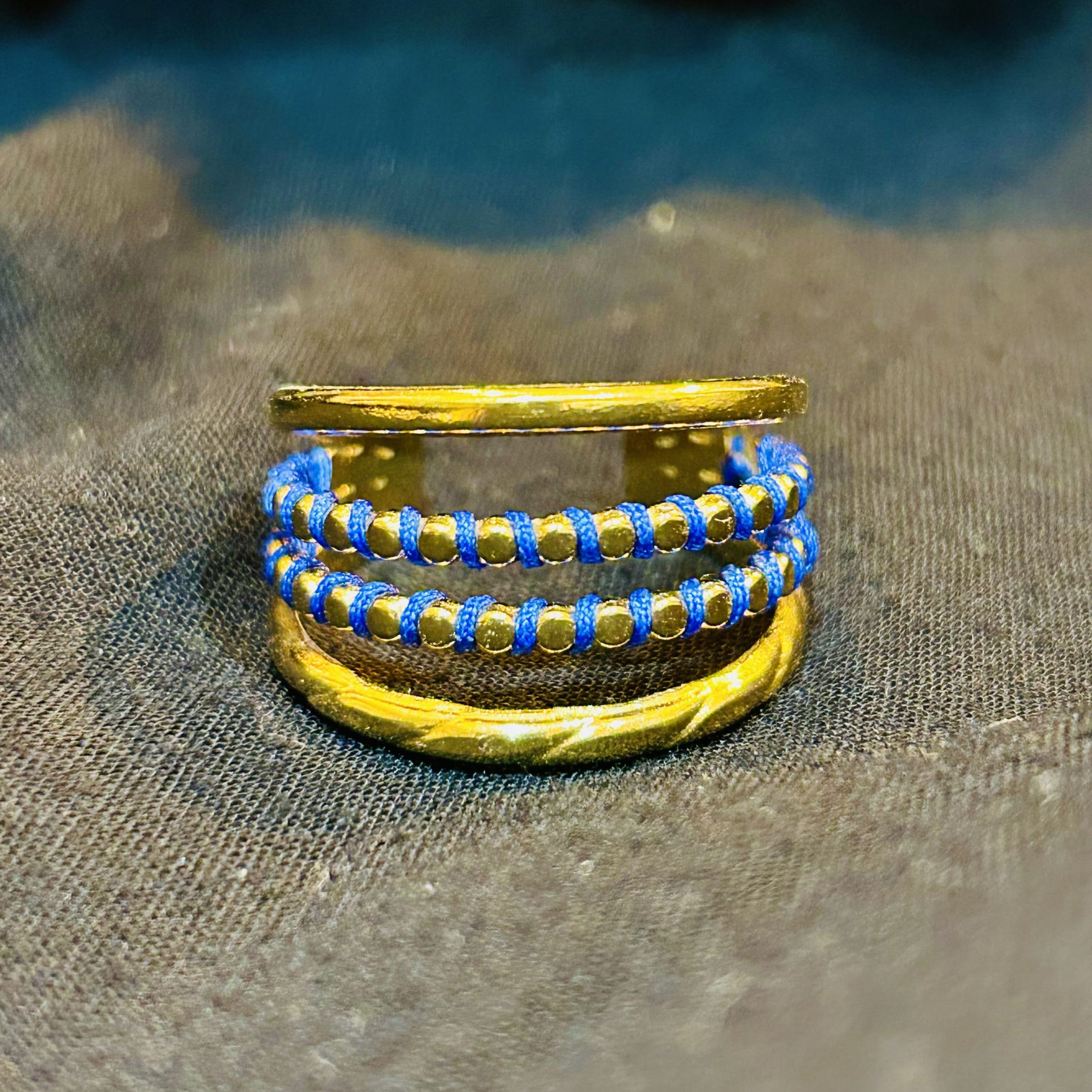 bague rayée en folie 1