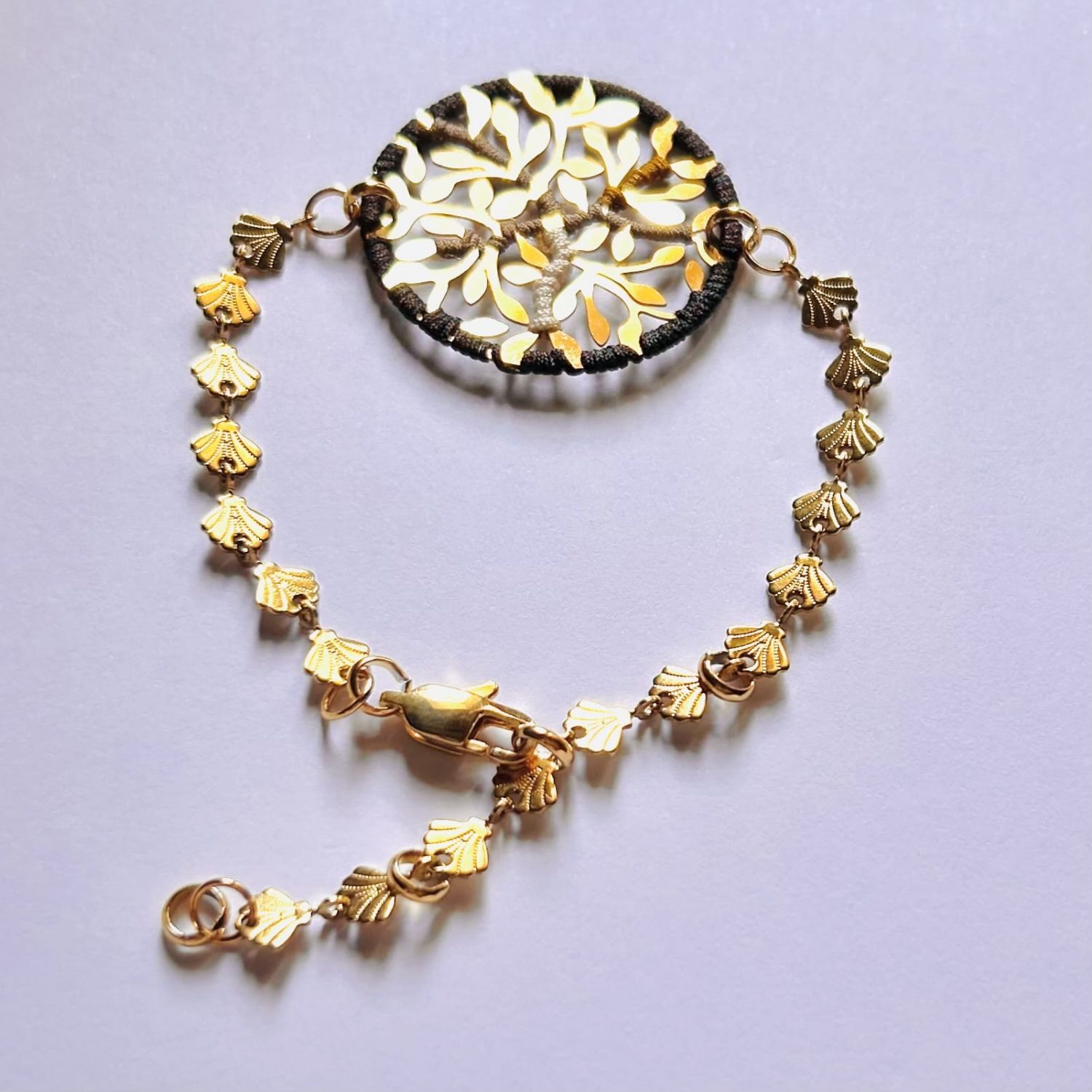 Bracelet Feuilles en fête