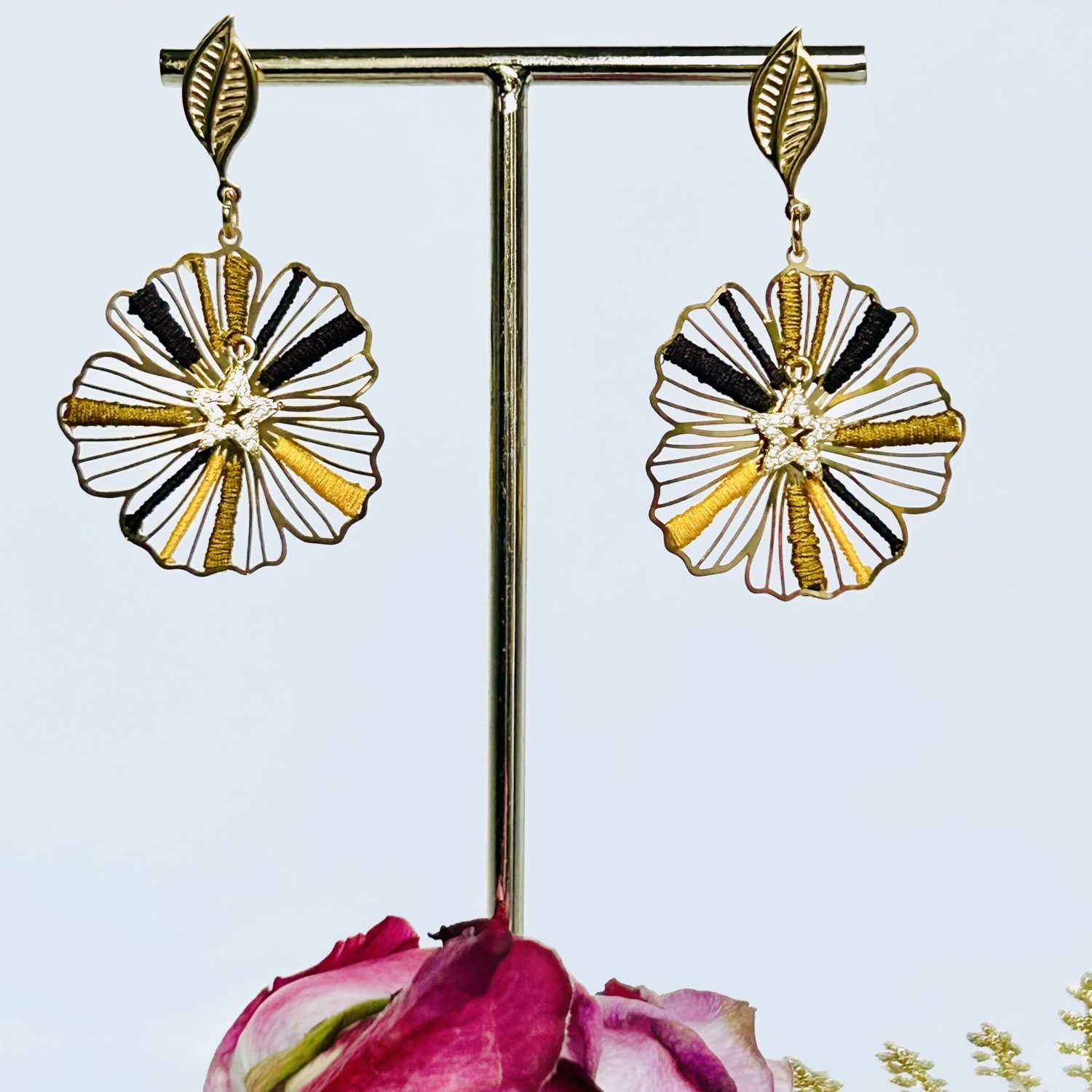 bo fleur ensoleillée étoilée