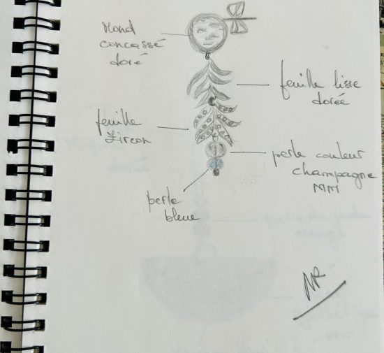 Dessin bo feuille en liberté